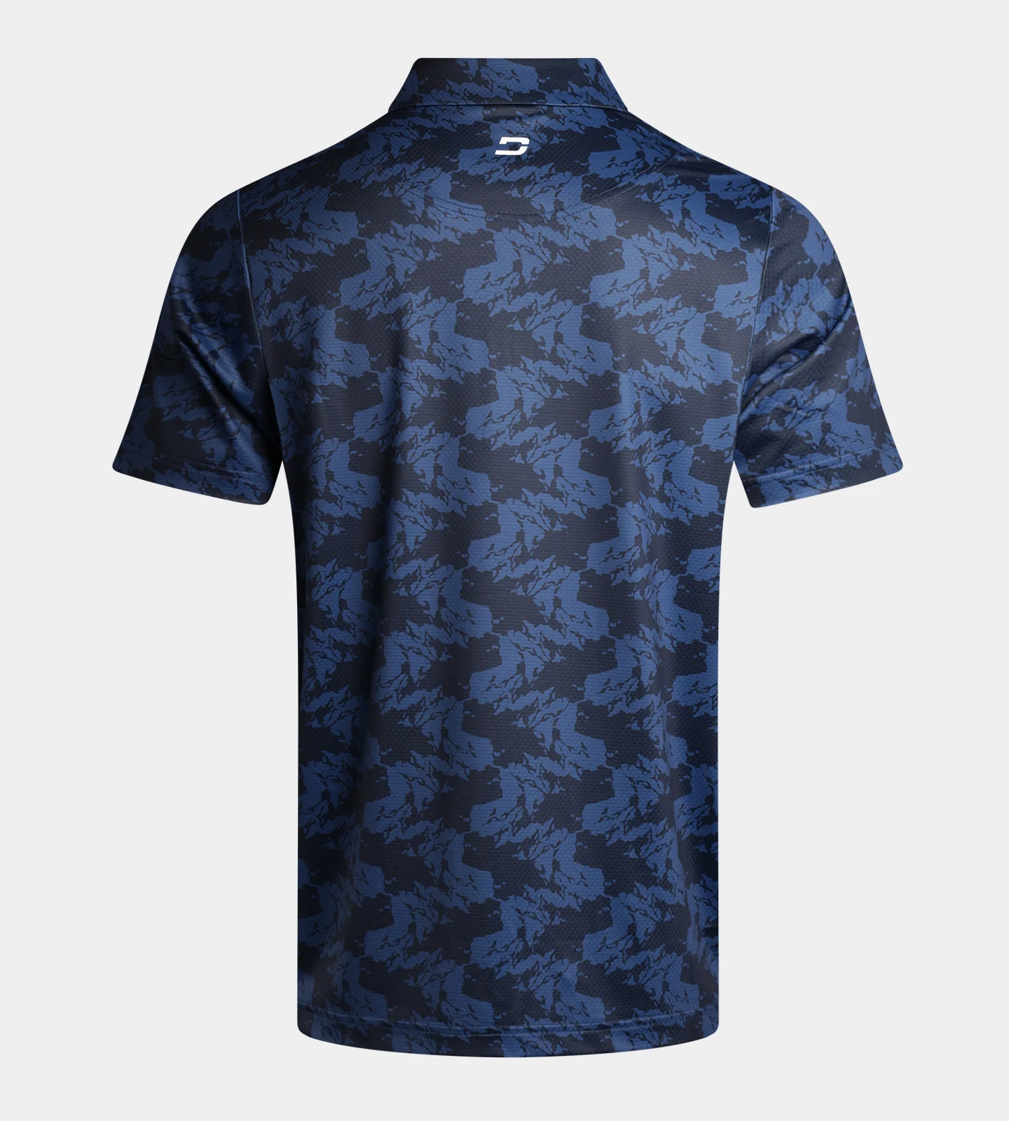 ABSTRACT EMOTIVE POLO - NAVY - Image 2