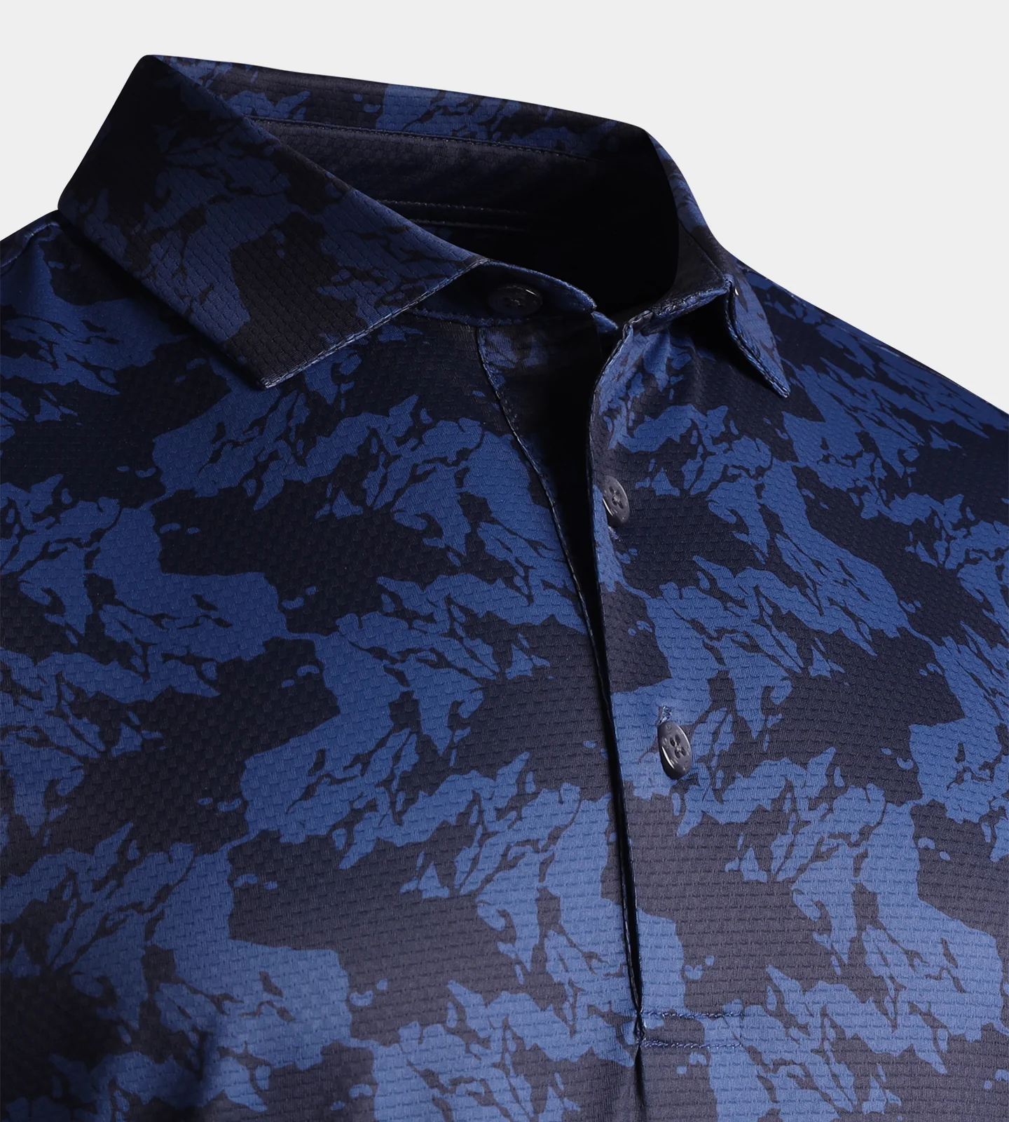 ABSTRACT EMOTIVE POLO - NAVY - Image 6
