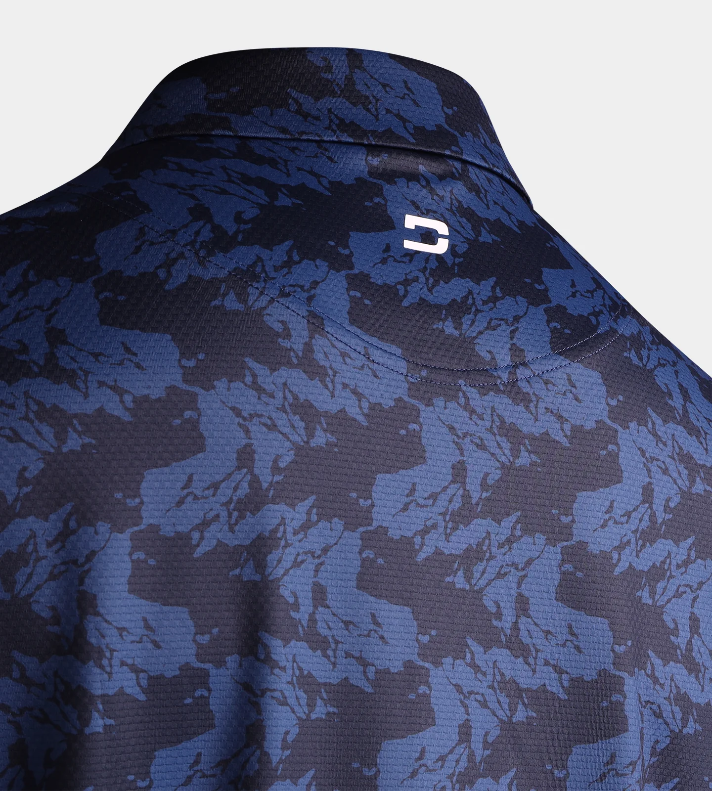 ABSTRACT EMOTIVE POLO - NAVY - Image 7