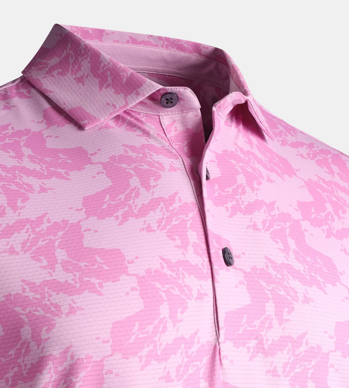 ABSTRACT EMOTIVE POLO - PINK - Image 6