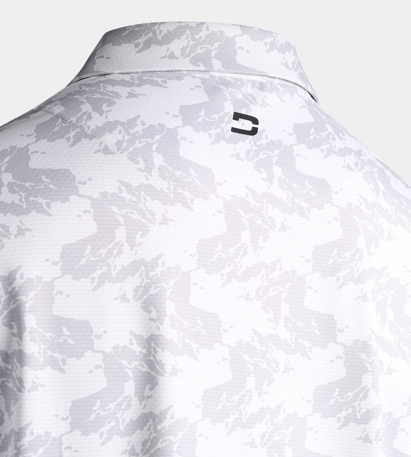 ABSTRACT EMOTIVE POLO - WHITE - Image 7
