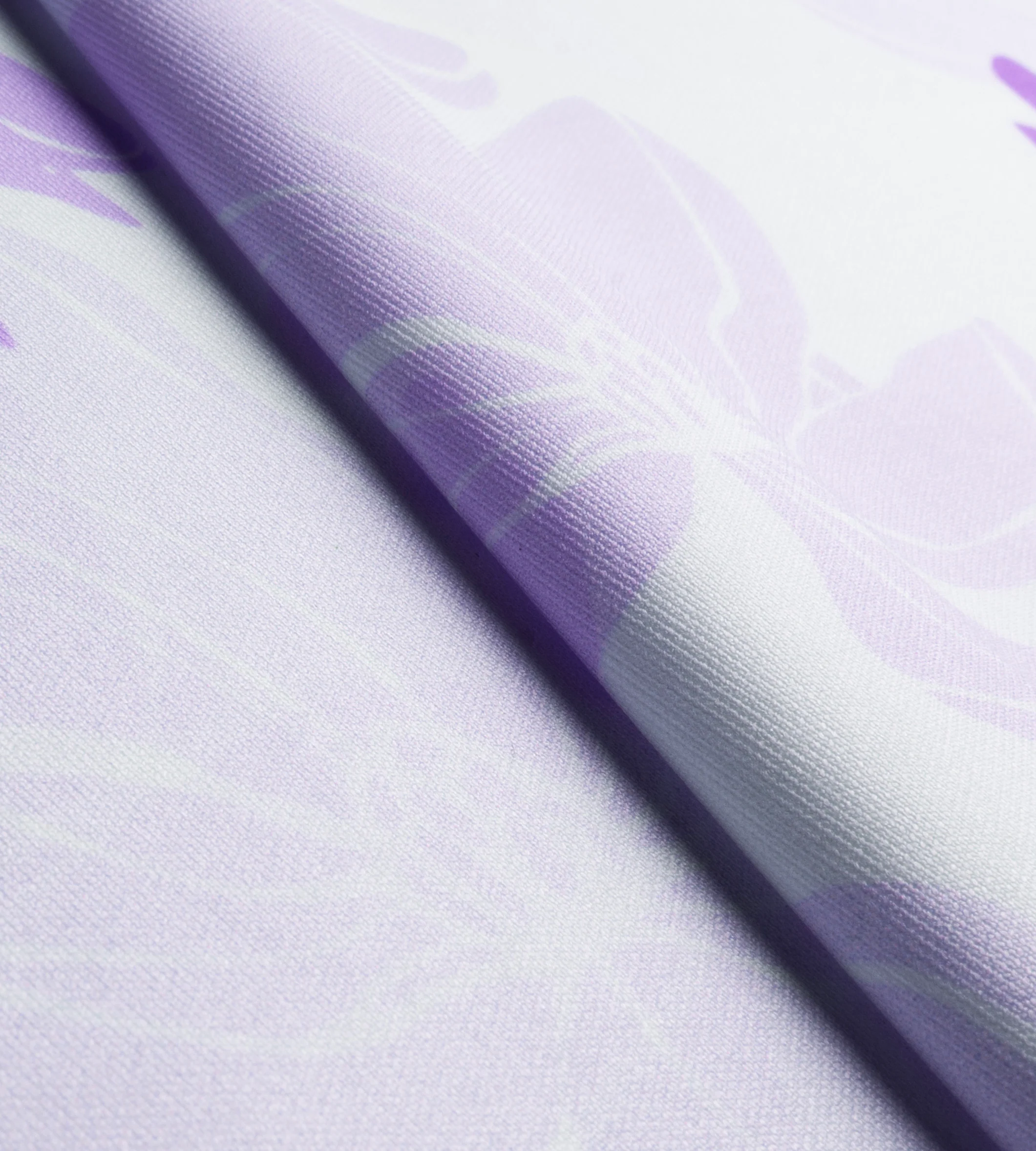 ABSTRACT FLOWER POLO - PURPLE - Image 8