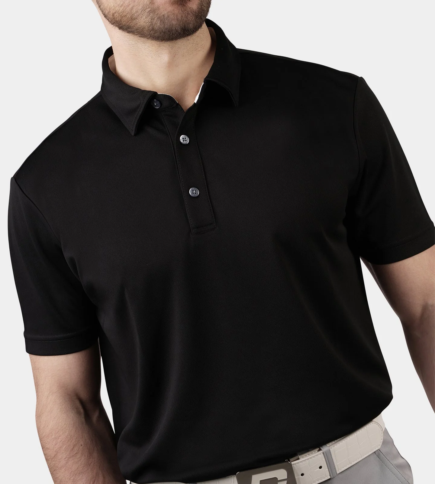 ACADEMY POLO - BLACK - Image 4