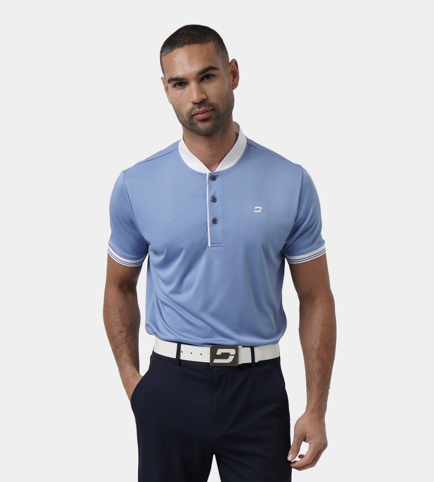 ADAM PRIME POLO - DENIM - Image 3