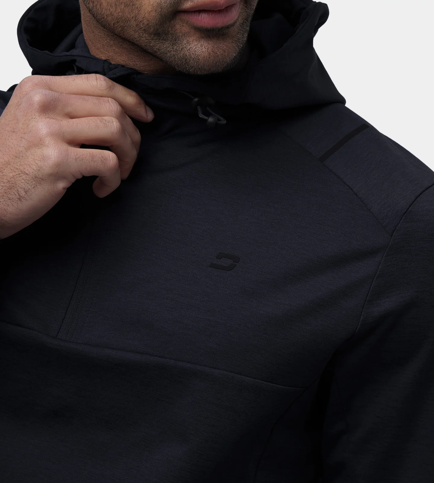 ADVANCE HOODIE - BLACK - Image 5