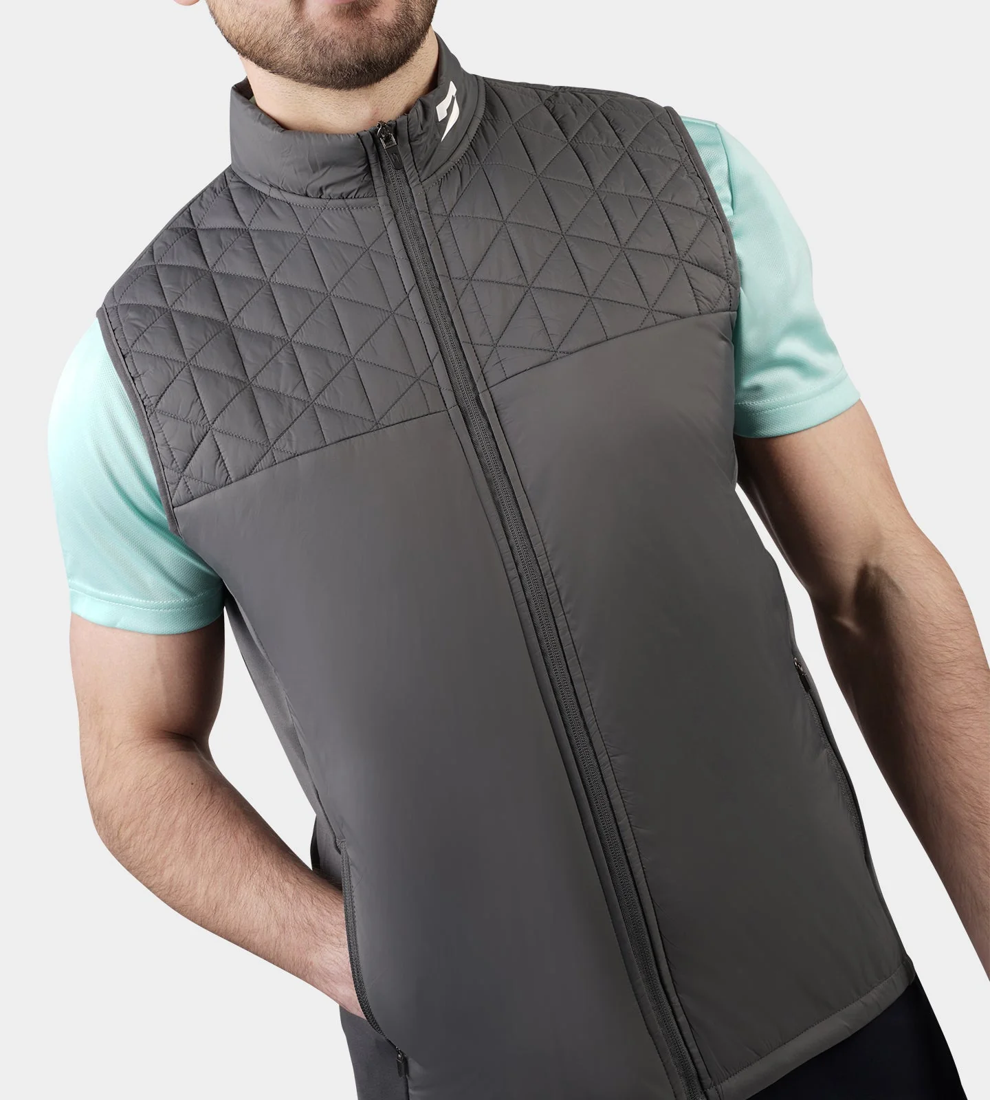 APOLLO GILET - CHARCOAL - Image 4