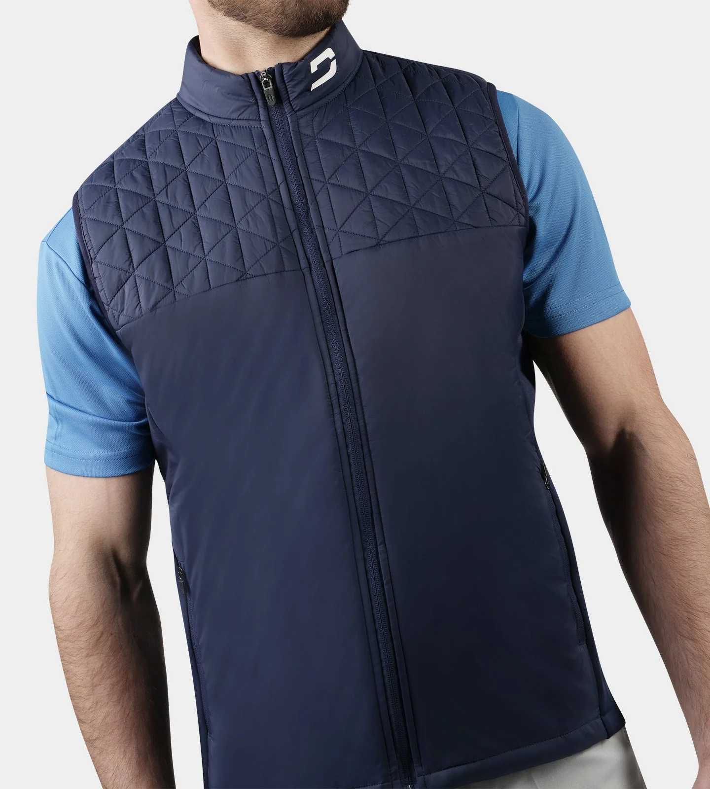 APOLLO GILET - NAVY - Image 4