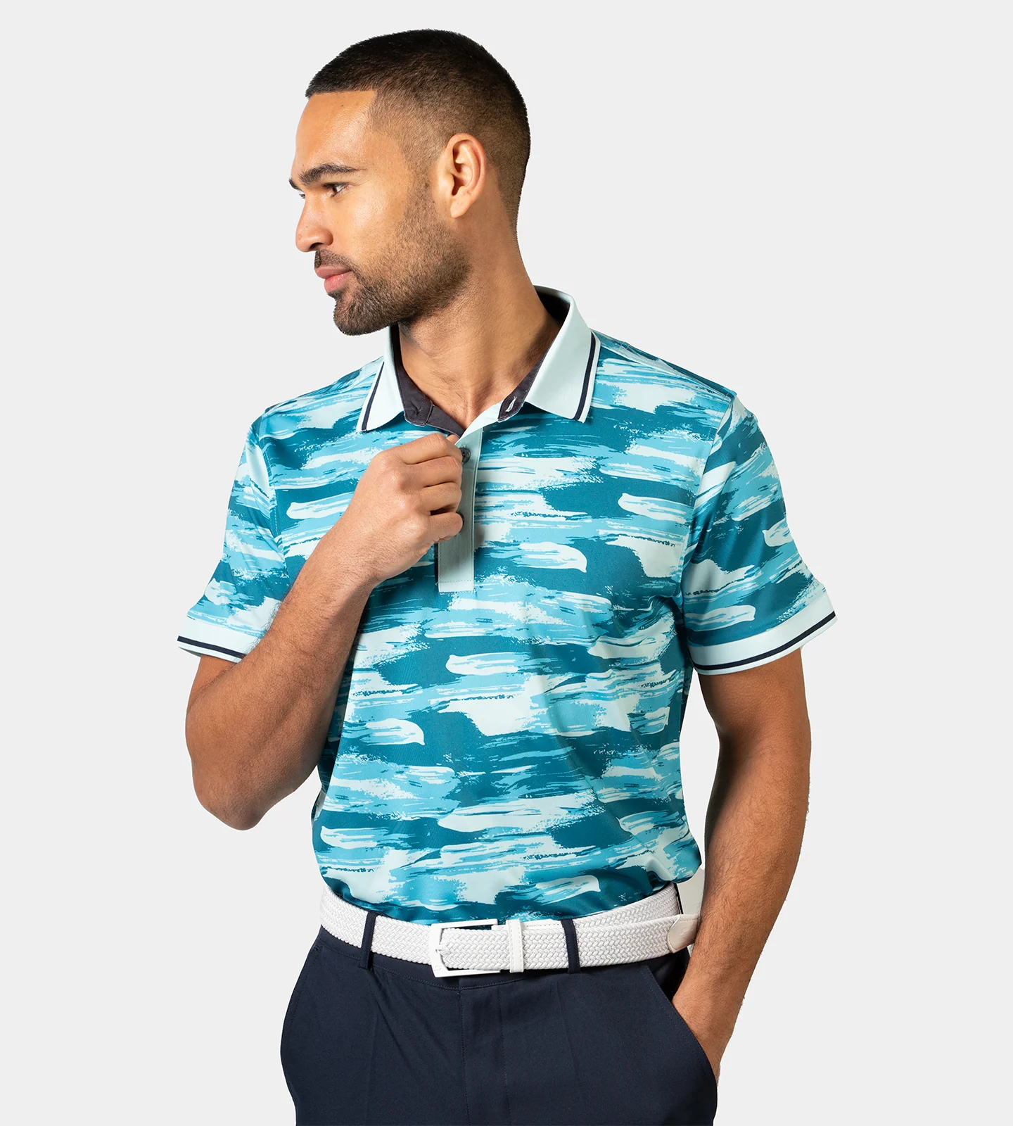 AQUA POLO - BLUE - Image 3