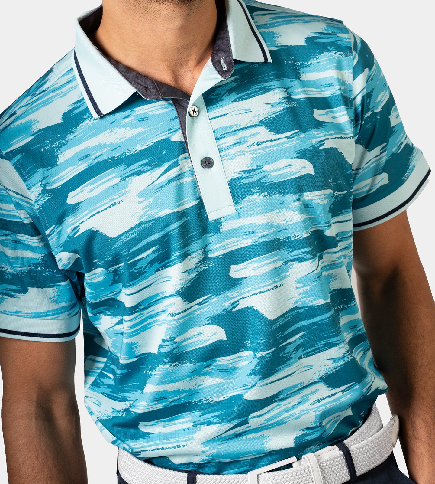 AQUA POLO - BLUE - Image 8
