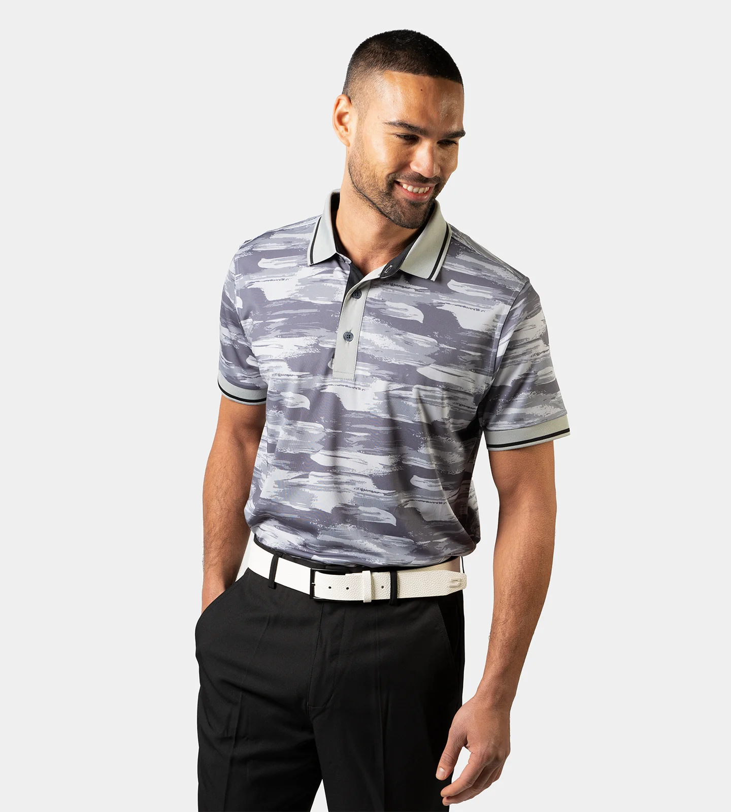 AQUA POLO - GREY - Image 3
