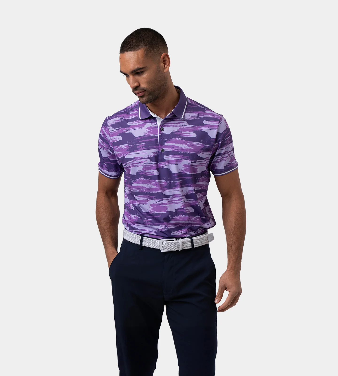 AQUA POLO - PURPLE - Image 3