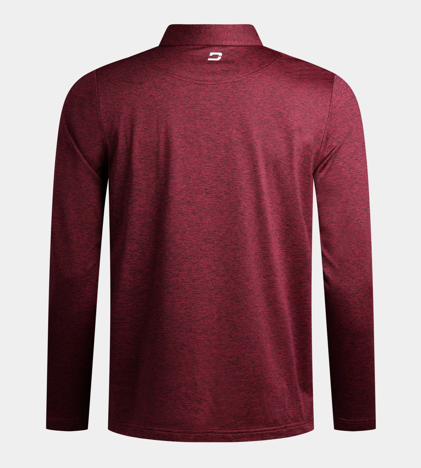 ARDENT FLEECE LINED POLO -BURGUNDY - Image 2