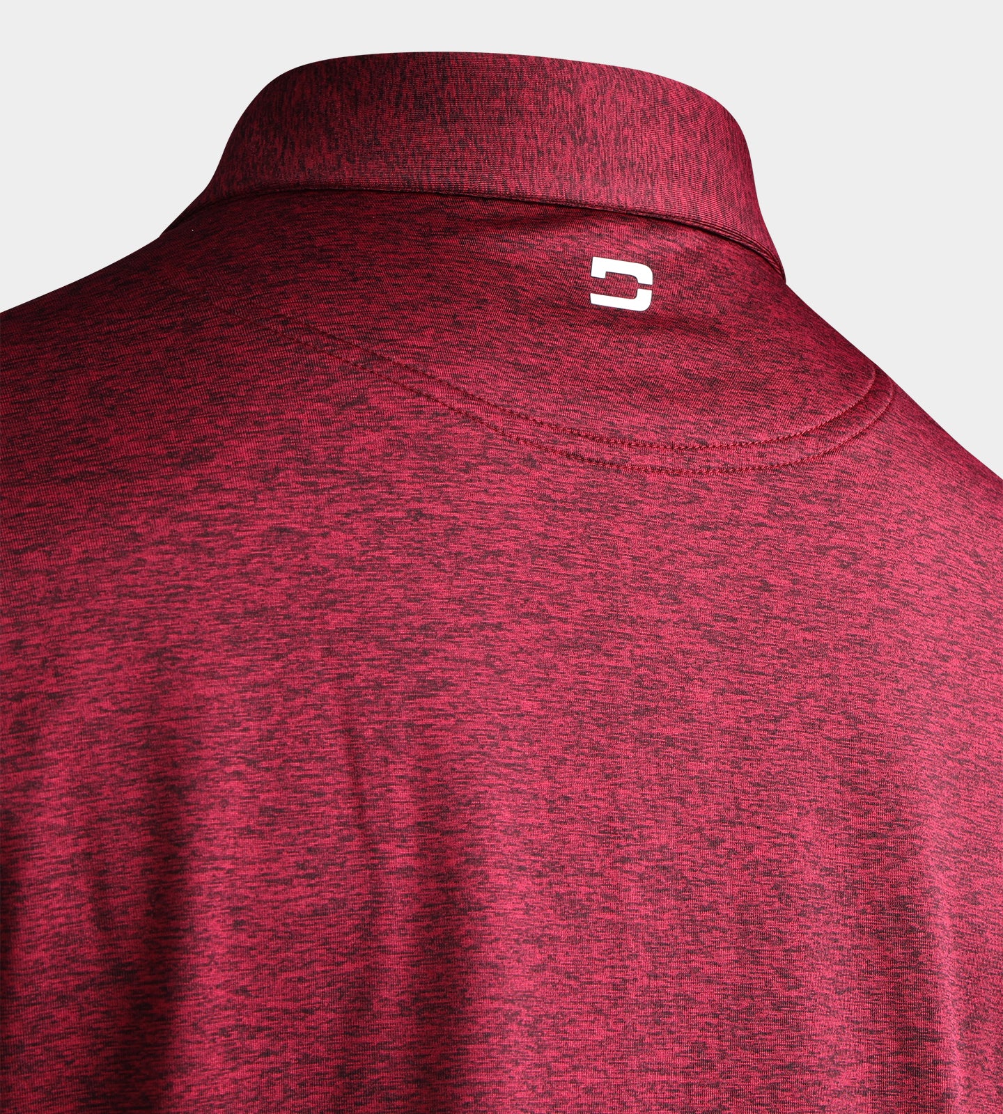 ARDENT FLEECE LINED POLO -BURGUNDY - Image 7