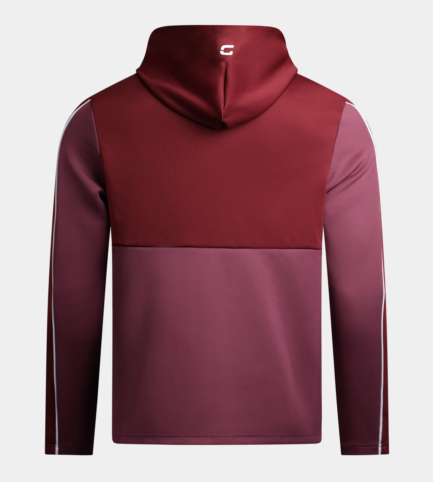 AUGUSTAS HOODIE - BURGUNDY - Image 2
