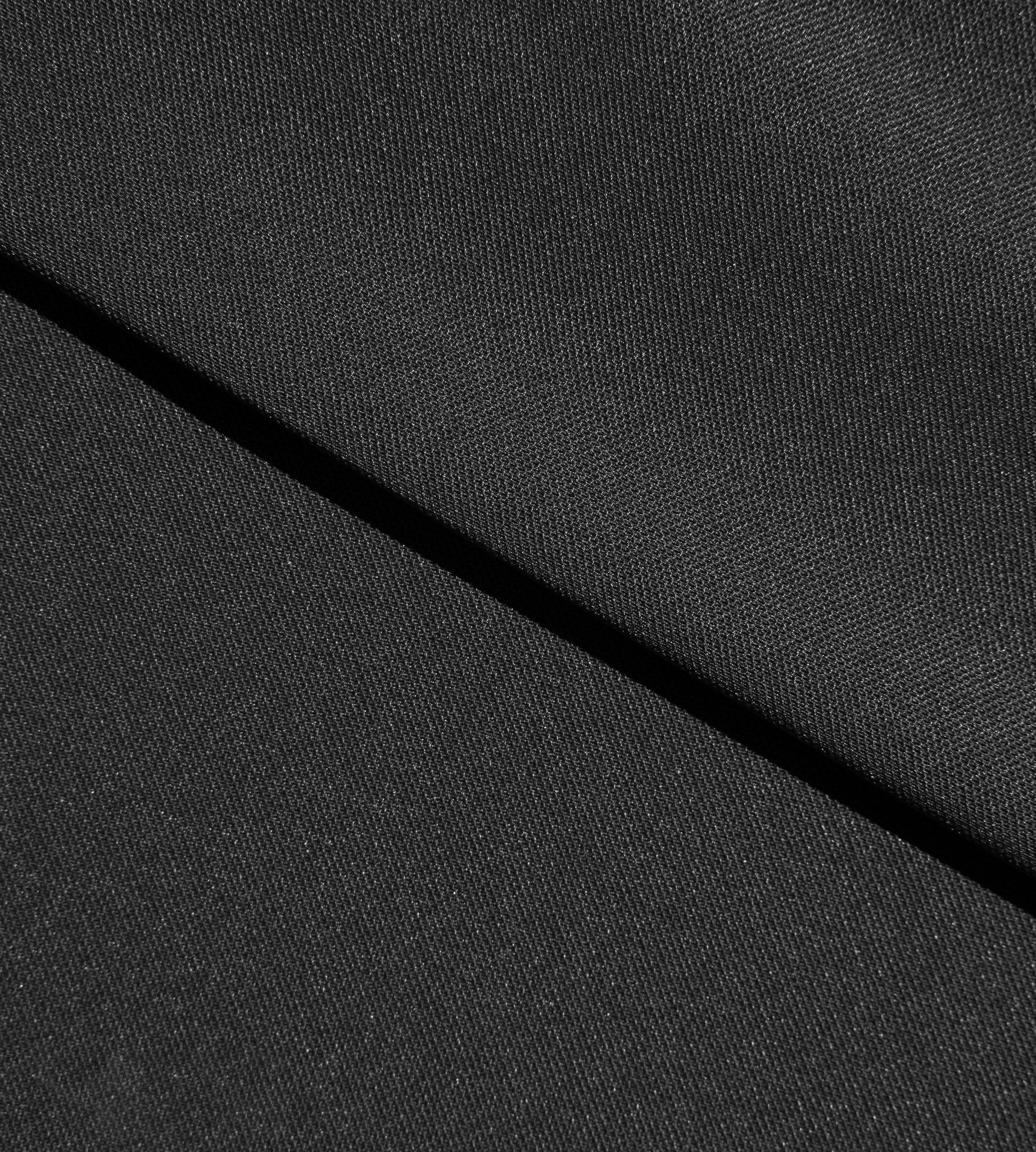BAND LONG SLEEVE POLO - BLACK - Image 4