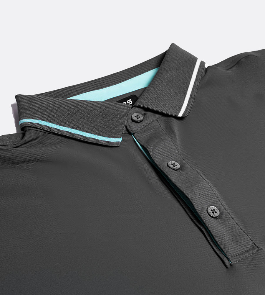 BAND POLO - CHARCOAL - Image 3