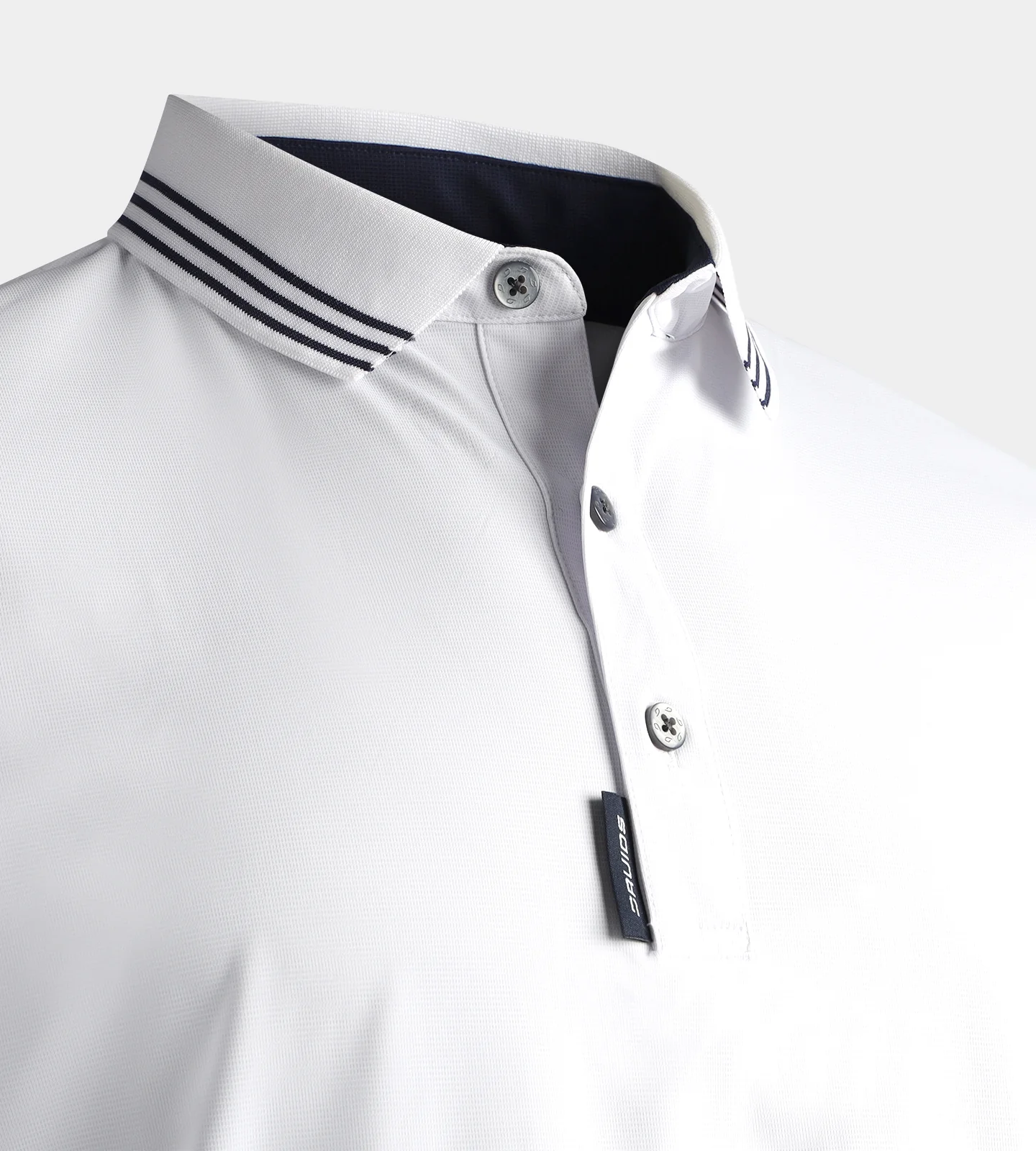 BACKNINE POLO - WHITE - Image 3