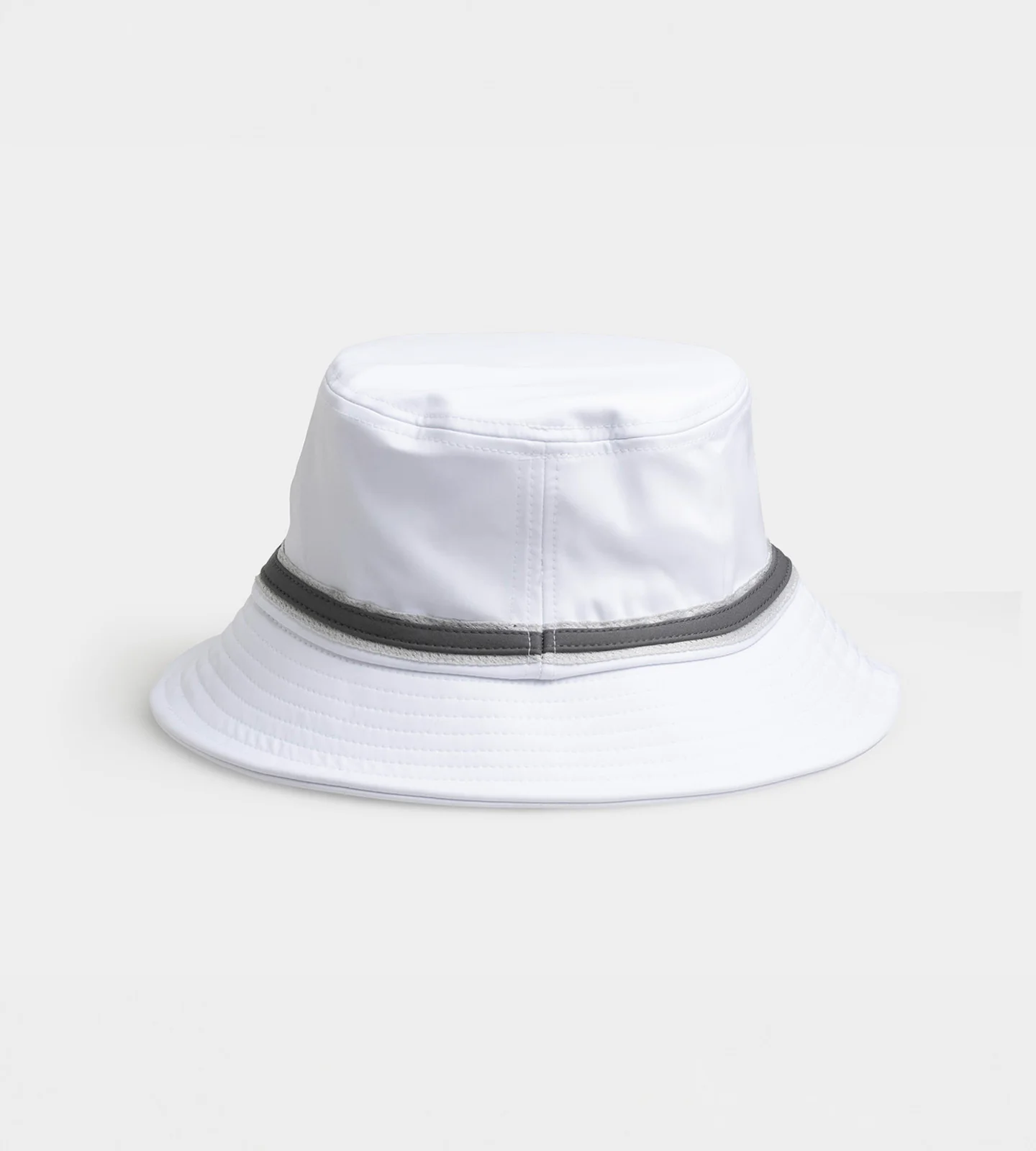 BIRDIE BUCKET HAT - WHITE / GREY - Image 2