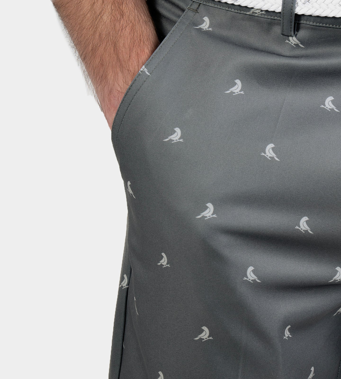 BIRDIE SHORTS - CHARCOAL - Image 12