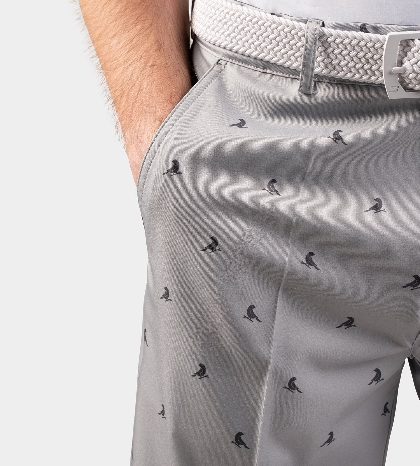 BIRDIE SHORTS - GREY - Image 7