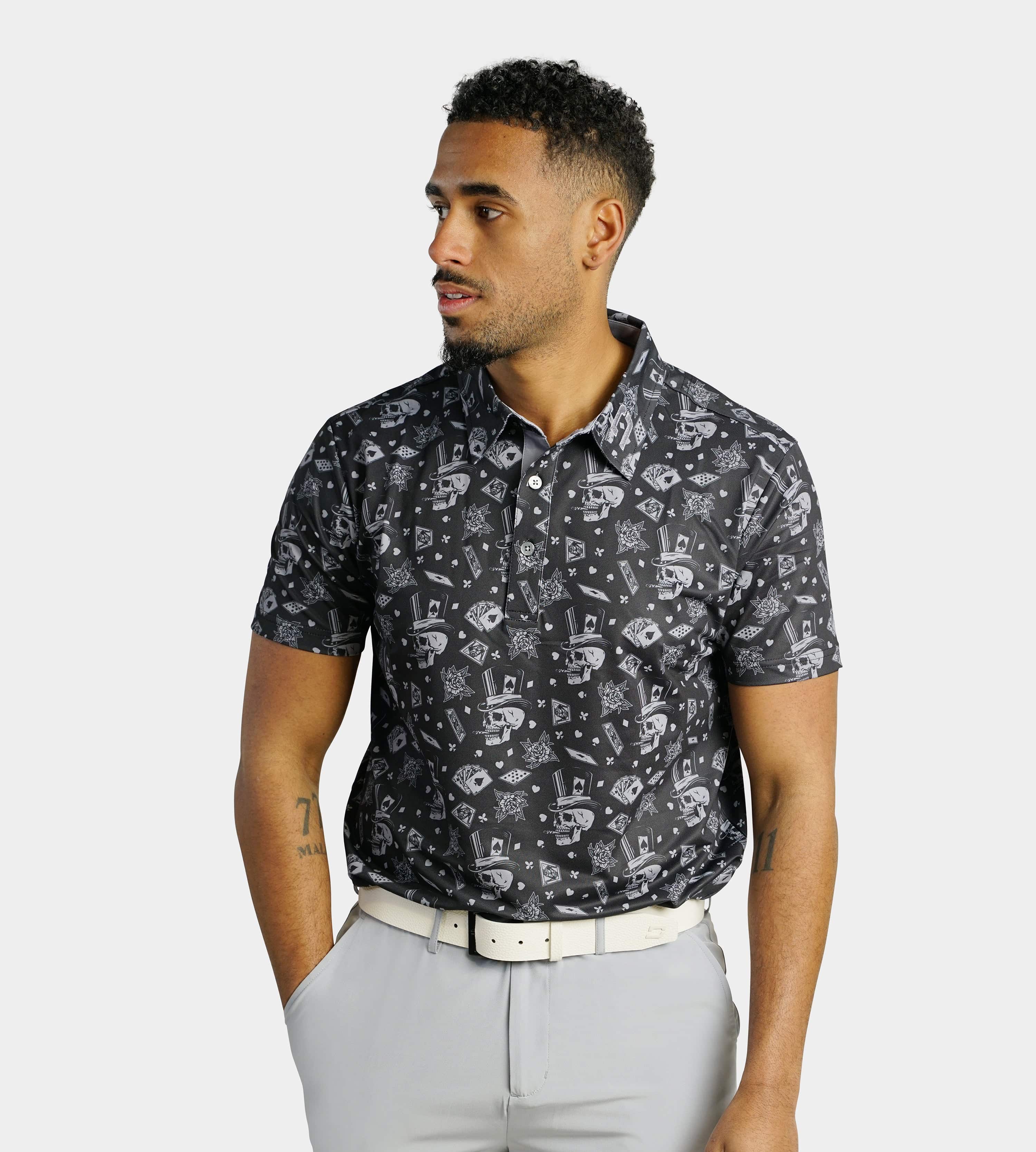 BLACKJACK POLO - BLACK - Image 5