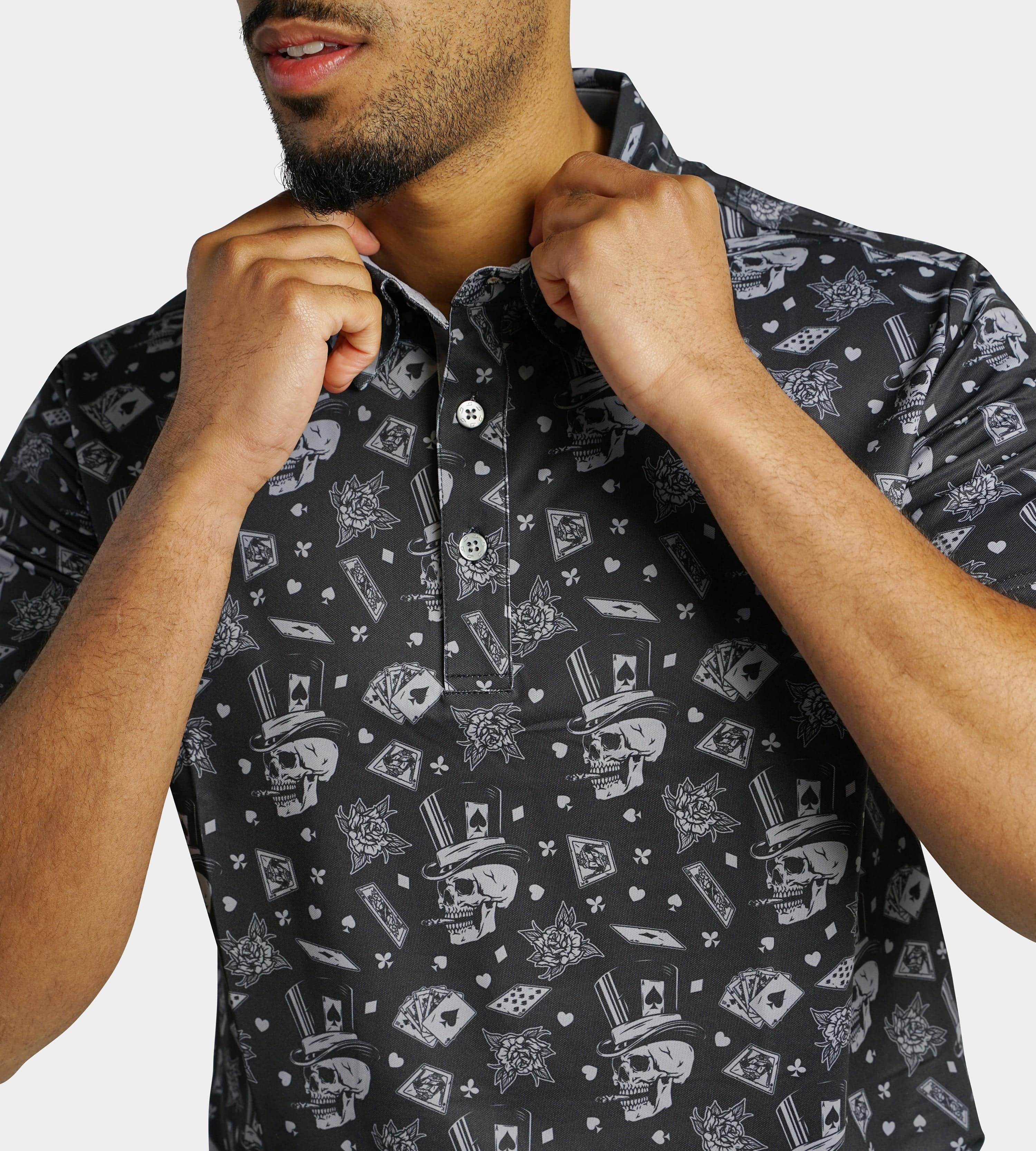 BLACKJACK POLO - BLACK - Image 6