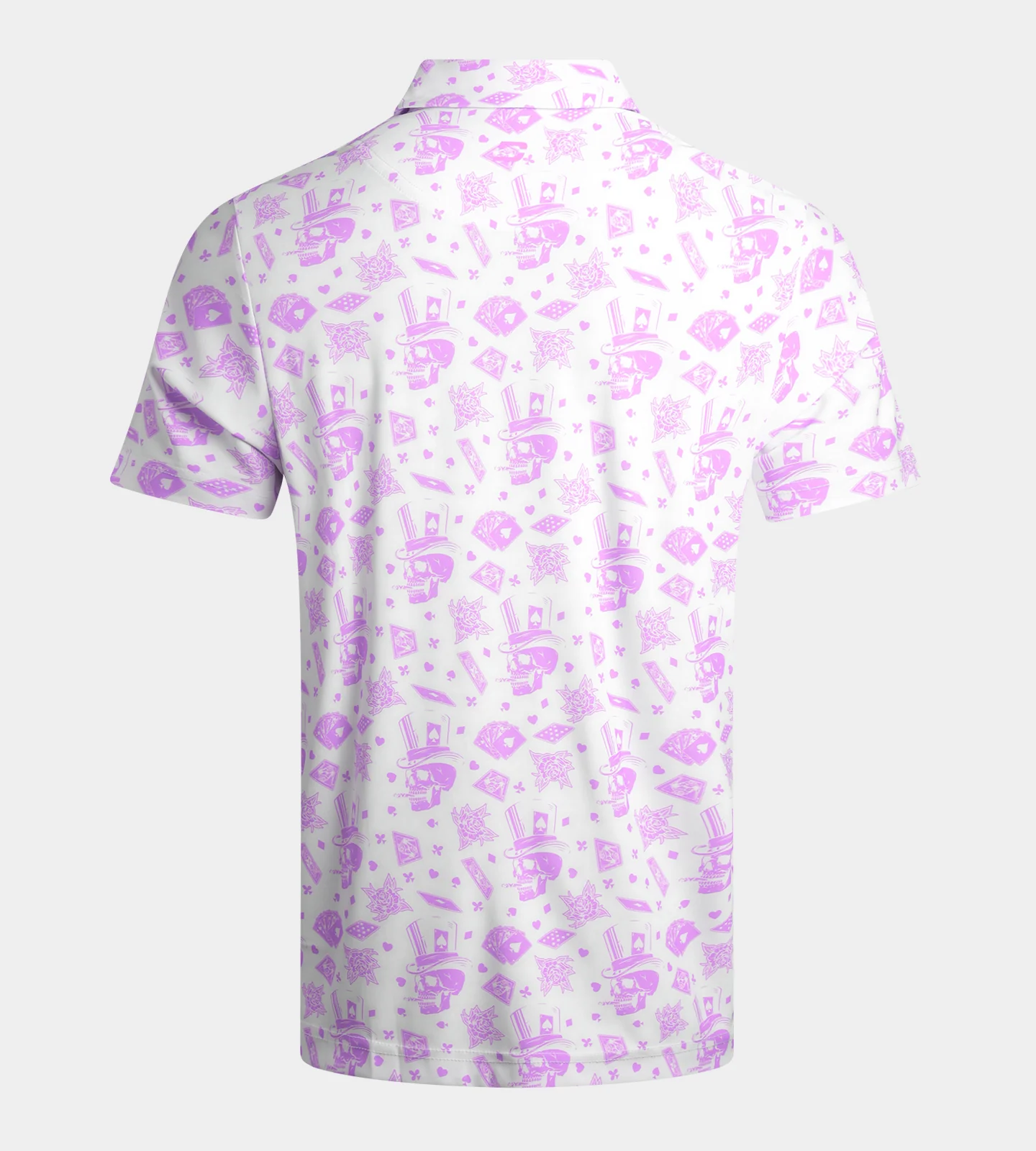 BLACKJACK POLO - WHITE/ LAVENDER - Image 2