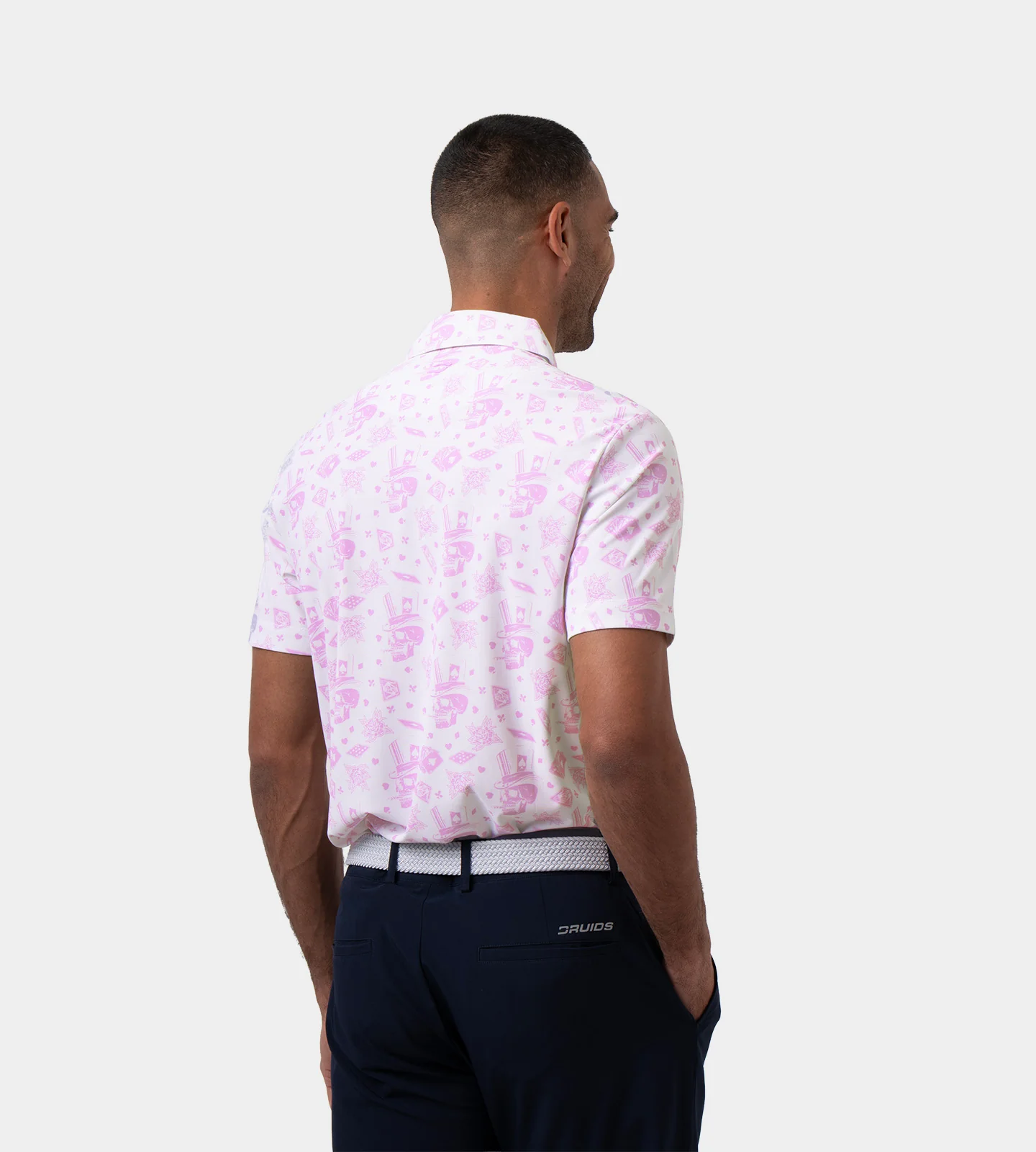 BLACKJACK POLO - WHITE/ LAVENDER - Image 5