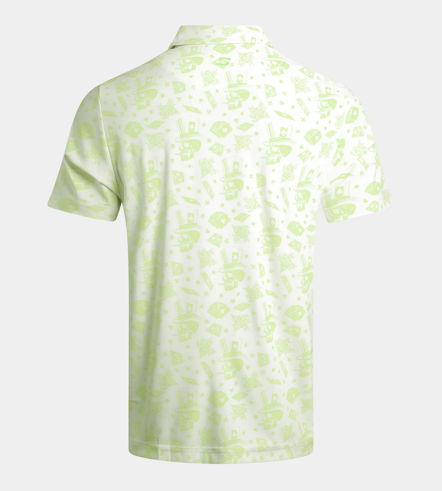 BLACKJACK POLO - WHITE / LIME - Image 2
