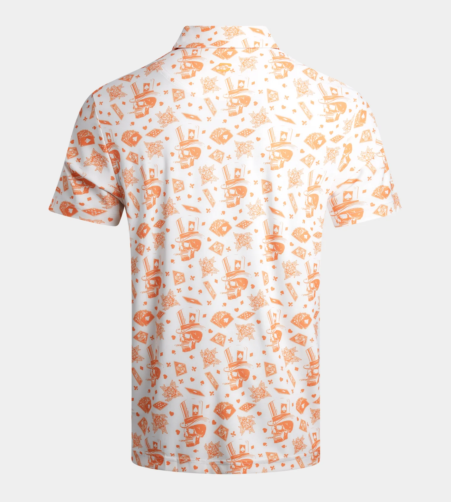 BLACKJACK POLO - WHITE / ORANGE - Image 2