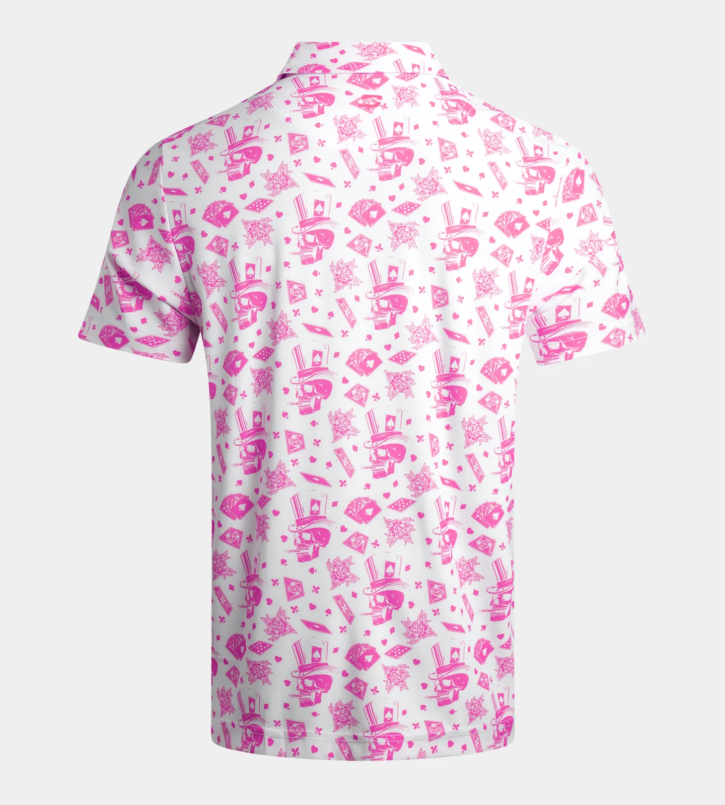 BLACKJACK POLO - WHITE/ PINK - Image 2
