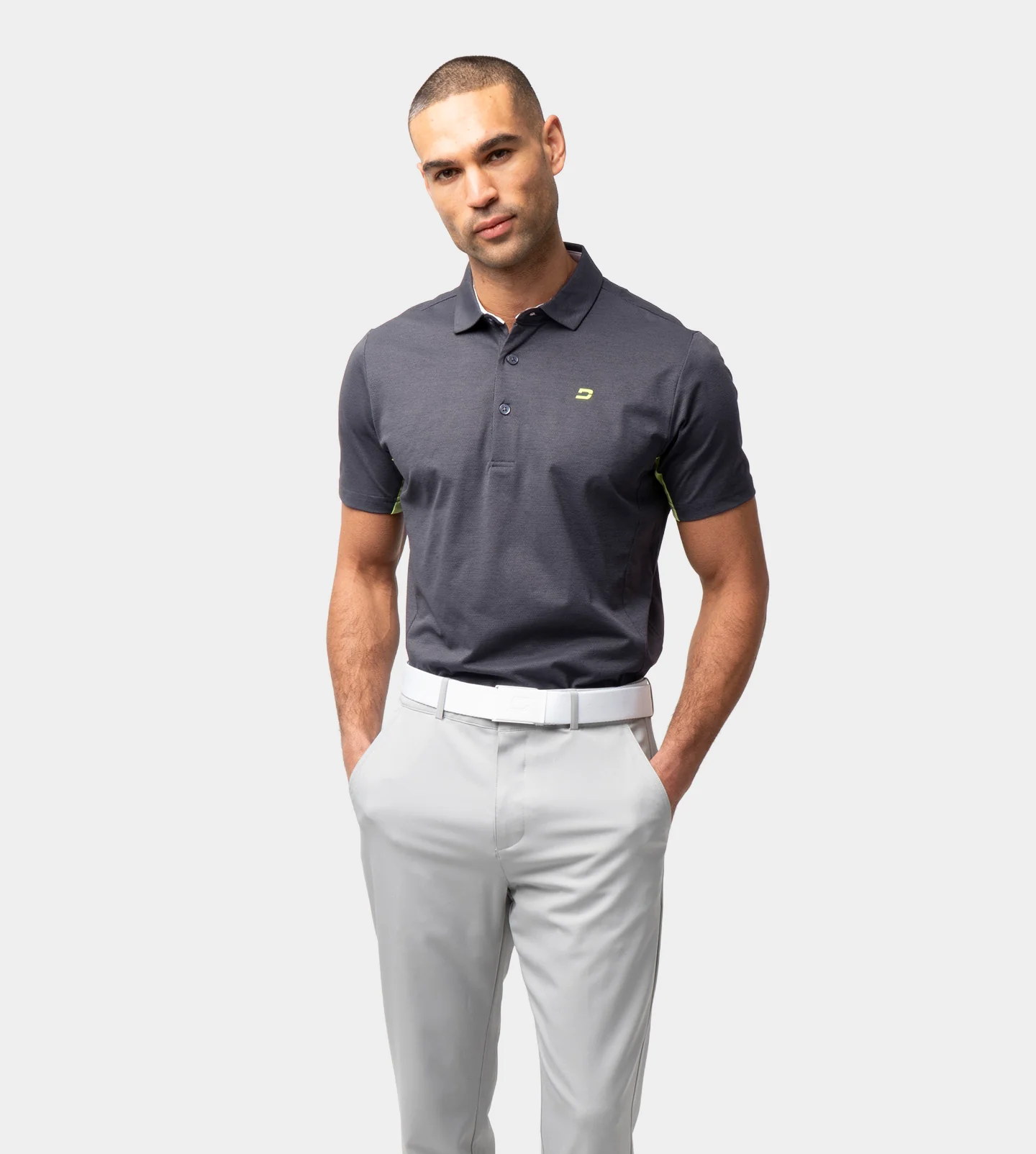 BLACKOUT POLO - CHARCOAL - Image 3