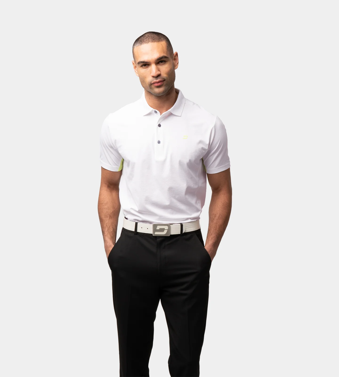 BLACKOUT POLO - WHITE - Image 4