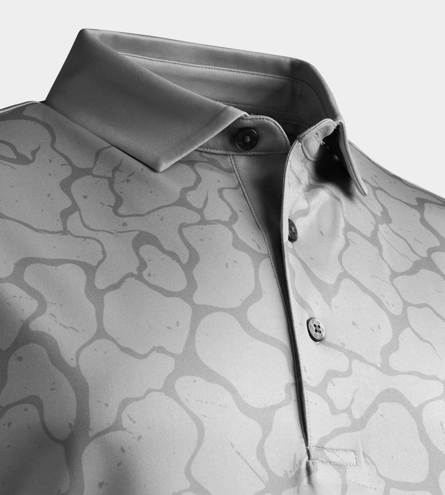 BLISS POLO - WHITE/GREY - Image 3