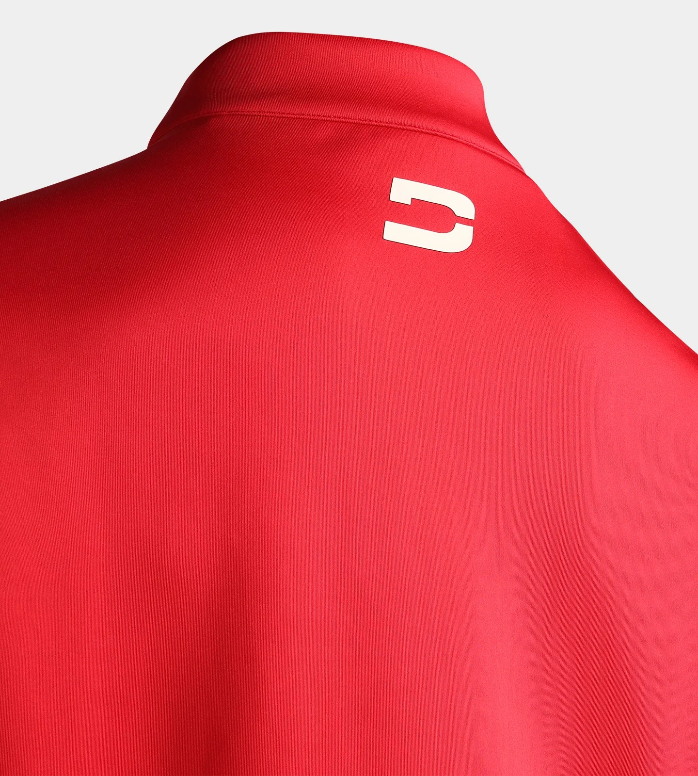 BLOCK HALF MIDLAYER - RED - Image 4