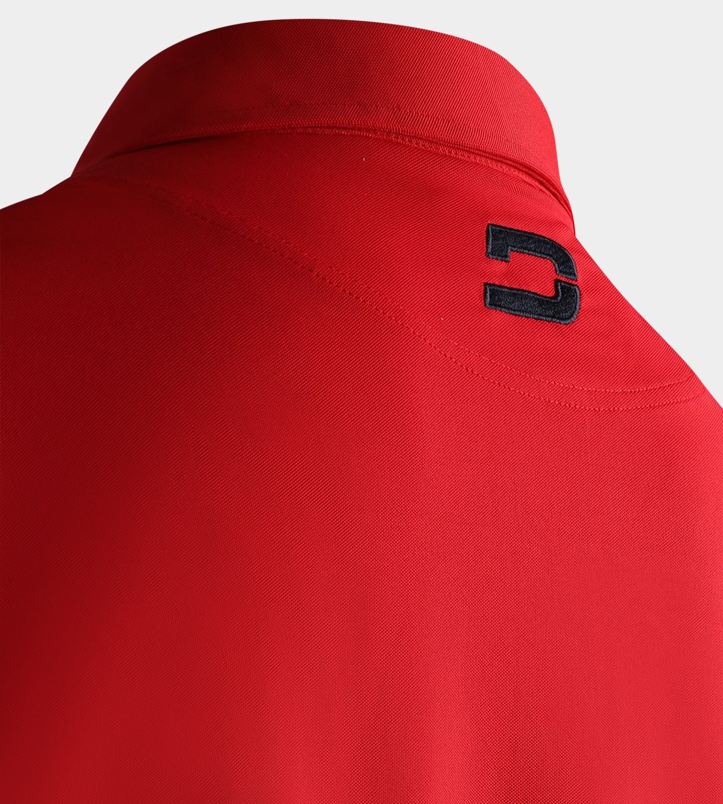 BLOCK PIQUE POLO - RED - Image 5