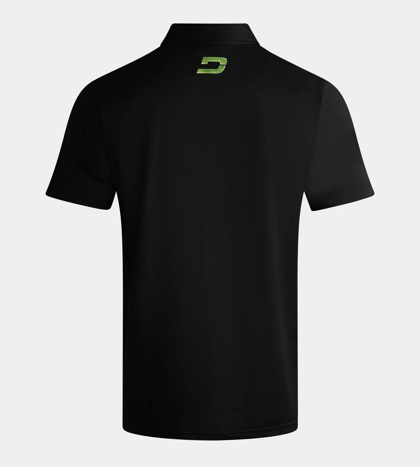BLOCK PIQUE POLO - BLACK - Image 2