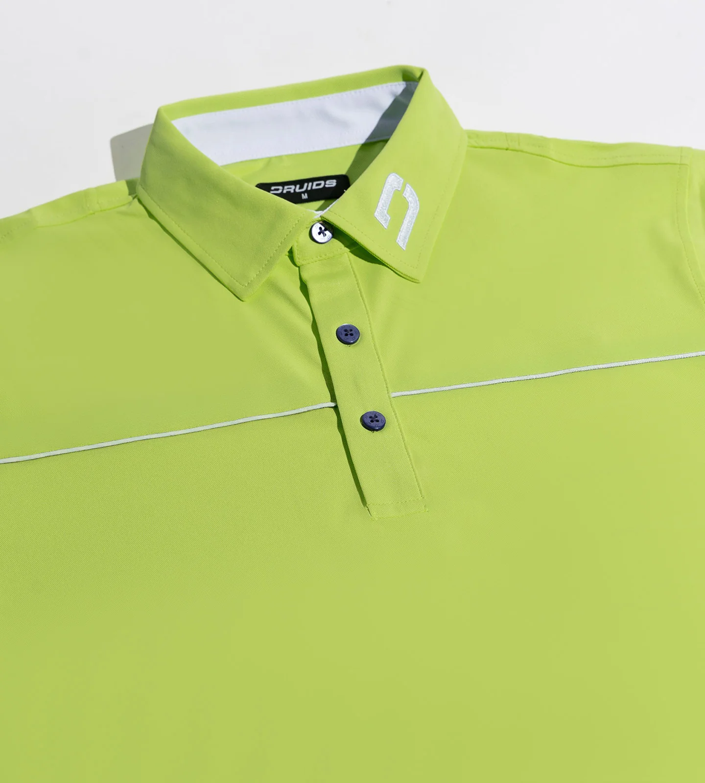 BLOCK PIQUE POLO - LIME - Image 4