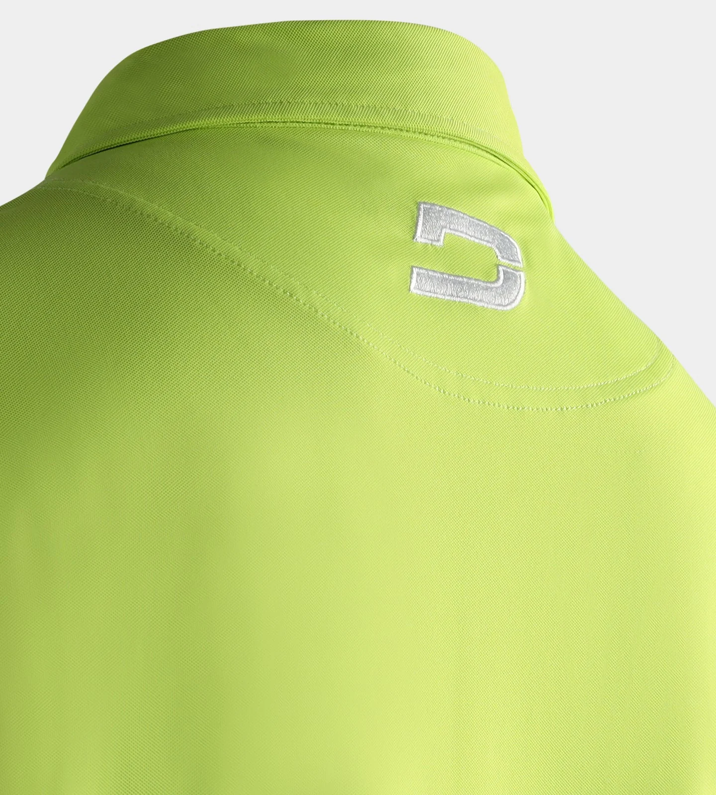 BLOCK PIQUE POLO - LIME - Image 5