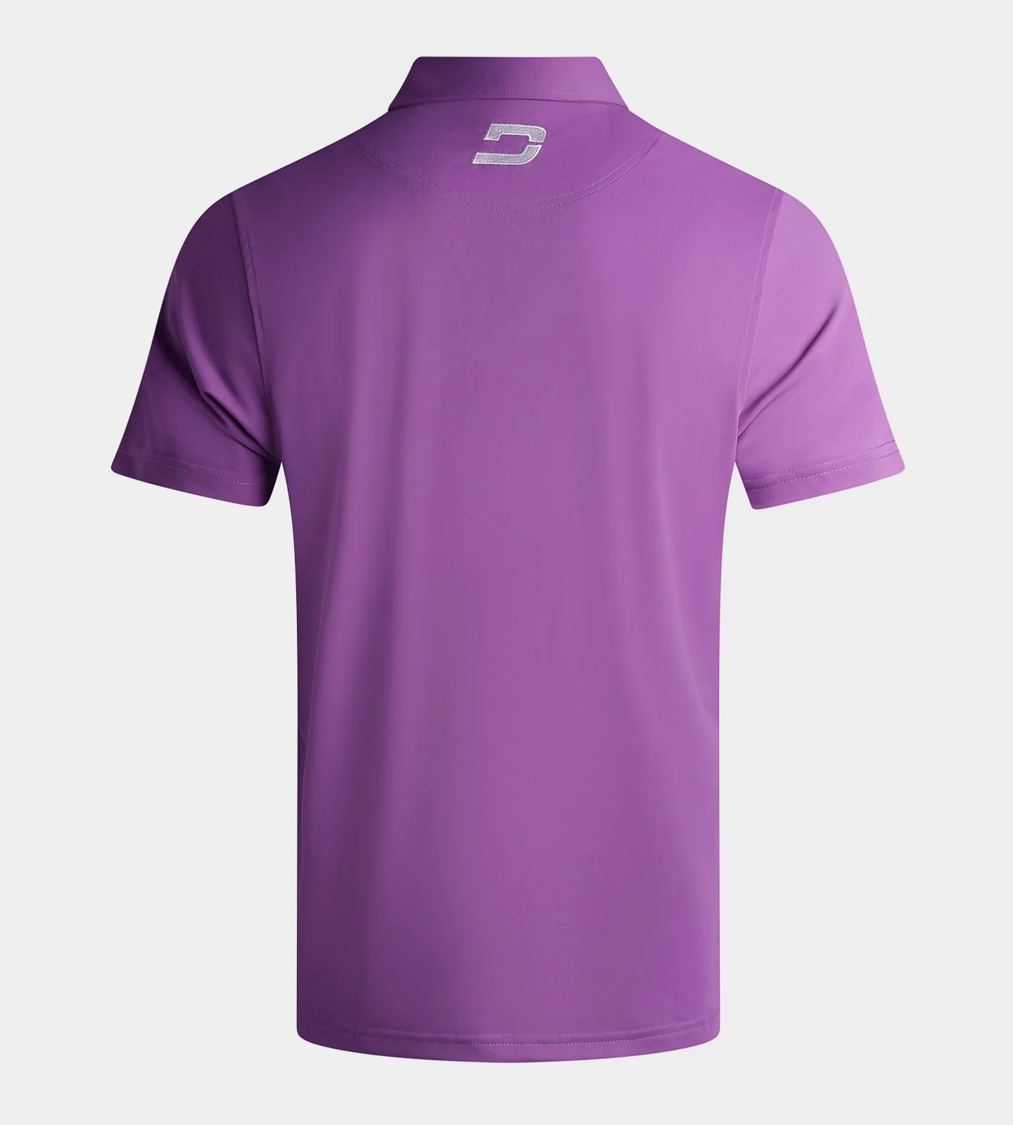 BLOCK PIQUE POLO - PURPLE - Image 2