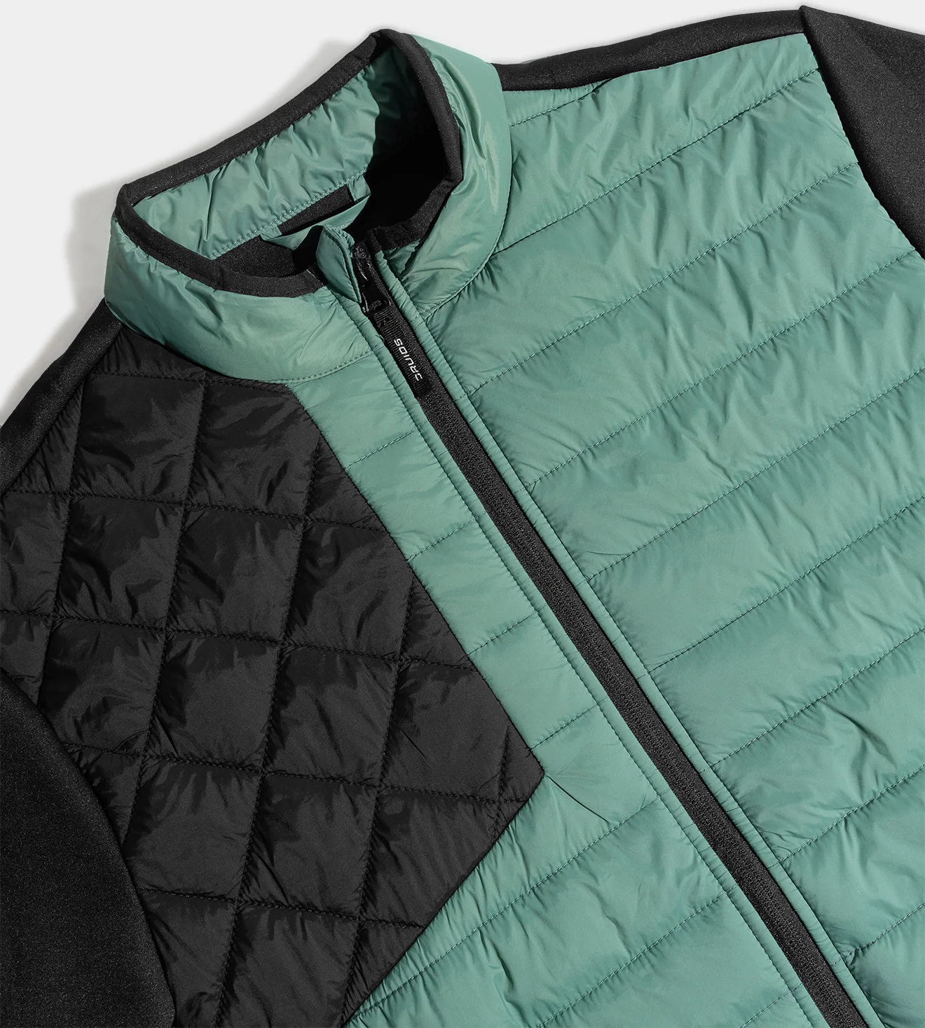 CADDY CLOUD JACKET - BLACK / SAGE - Image 3