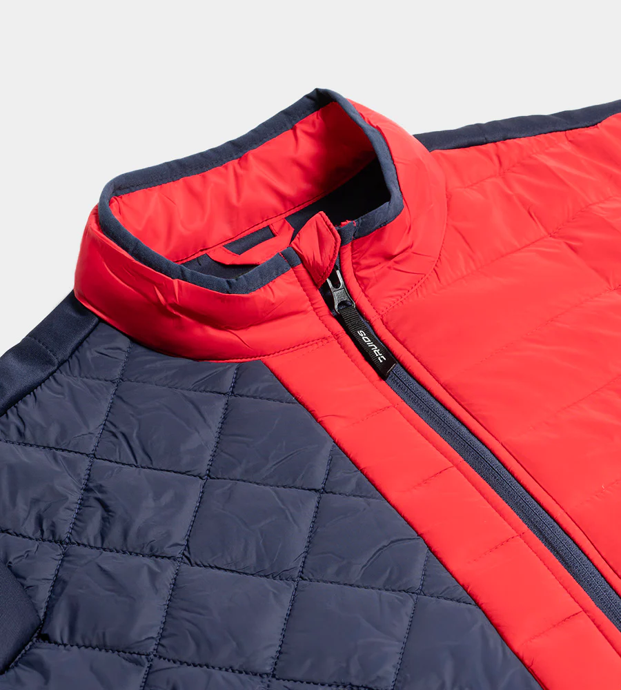 CADDY CLOUD JACKET - NAVY / RED - Image 3