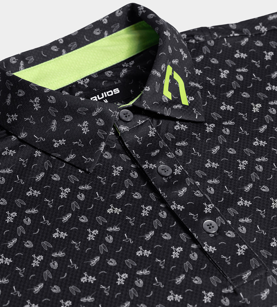 CALIFORNIA POLO - BLACK - Image 6
