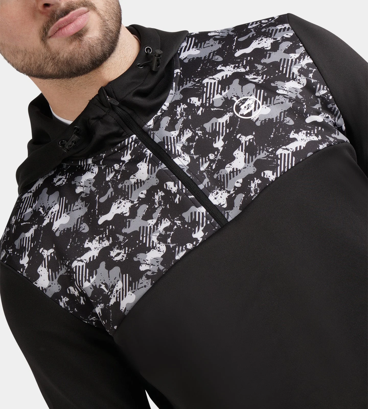 CAMO HOODIE - BLACK - Image 4