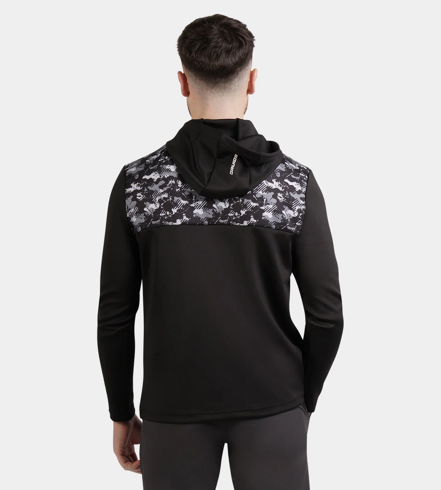 CAMO HOODIE - BLACK - Image 5