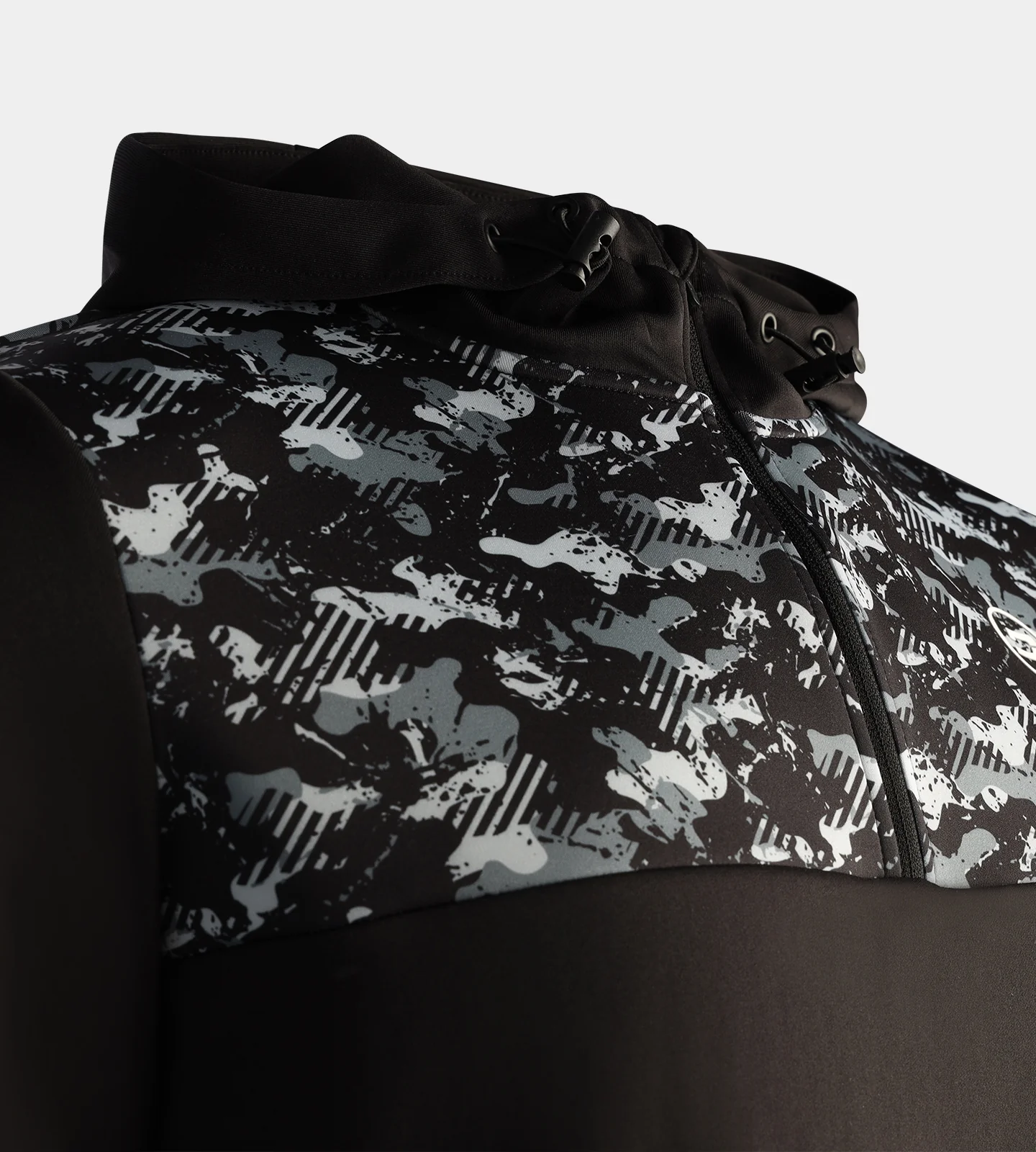 CAMO HOODIE - BLACK - Image 6