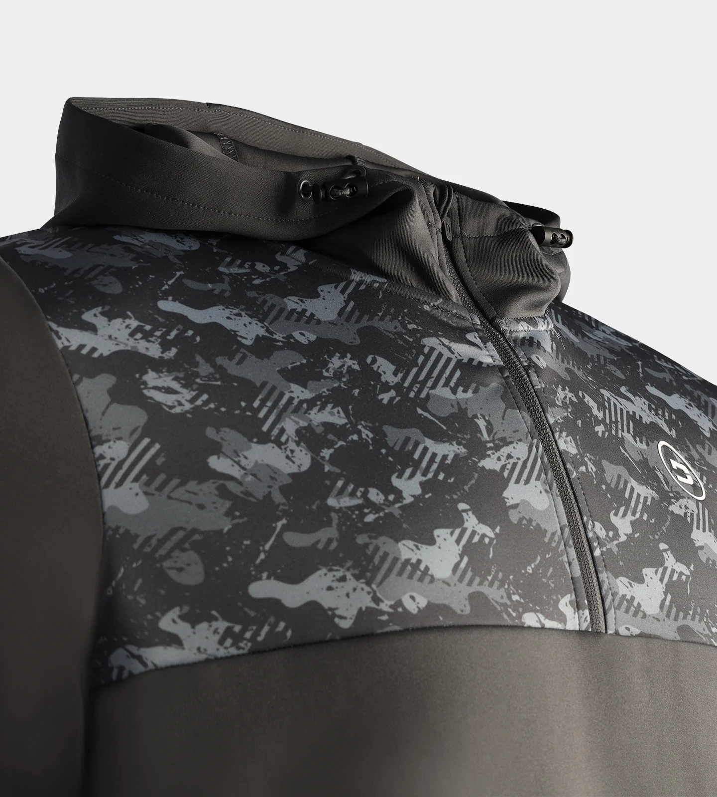 CAMO HOODIE - CHARCOAL - Image 6