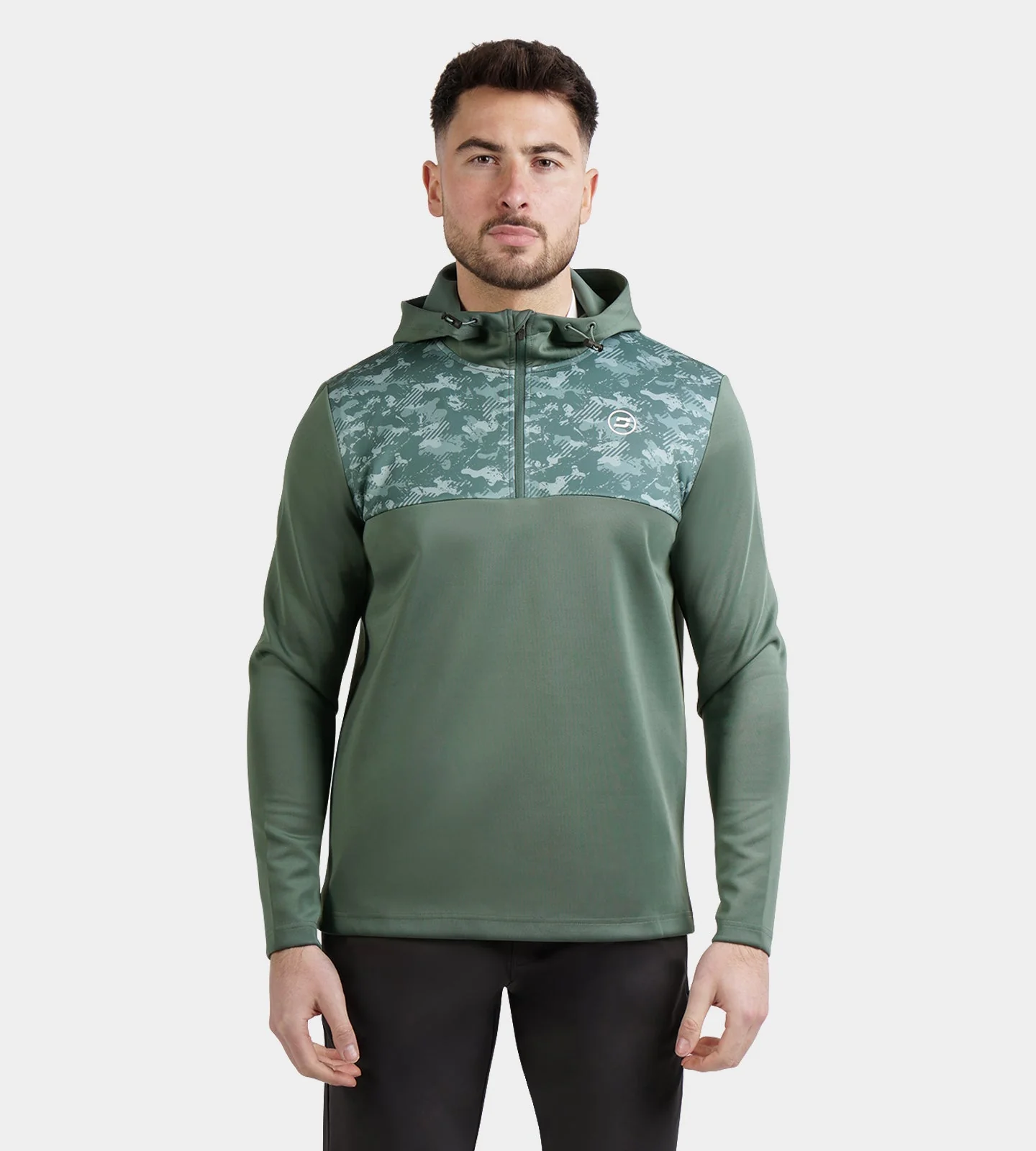 CAMO HOODIE - KHAKI - Image 3