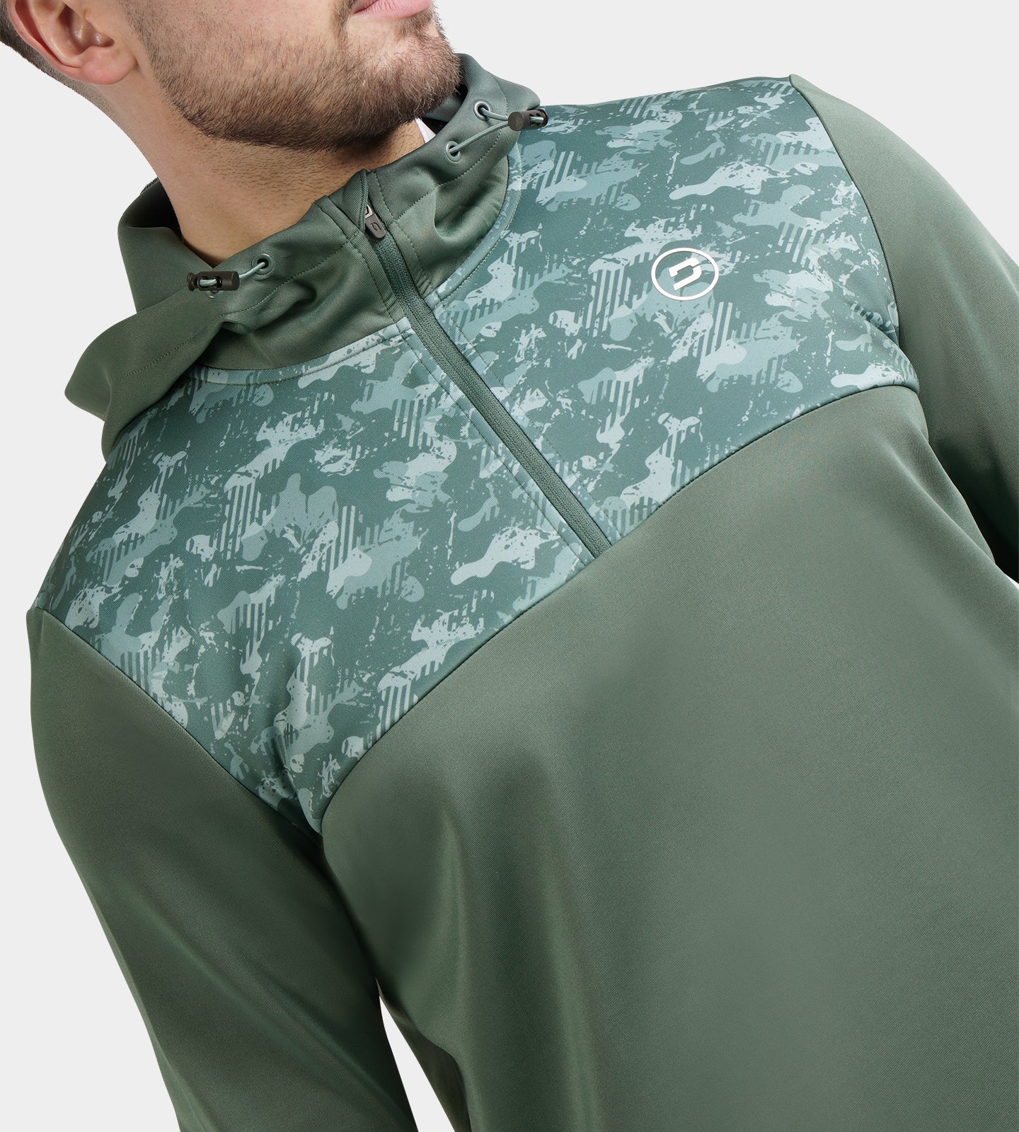 CAMO HOODIE - KHAKI - Image 4