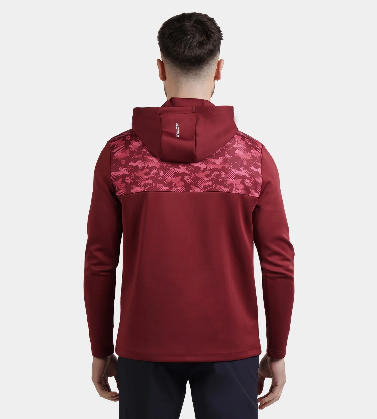 CAMO HOODIE - RED - Image 5